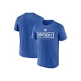 thumbnail image 2 of NCAA Kentucky Wildcats Men's Synthetic Blue Heather Short Sleeve T-Shirt, 2 of 4