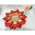 thumbnail image 2 of Petit Bol Style Lotus Urli Rouge, 2 of 3