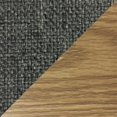 thumbnail image 2 of Silla de madera para invitados Mallet Valley Collection, patín, gris carbón, roble claro Wooden Mallet DW1-1LOCG, 2 of 2