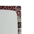 thumbnail image 3 of Ambesonne Ethnic Fitted Sheet, Oriental Boho Flower Pattern, Twin XL Size, Burgundy Eggshell Indigo, 3 of 5