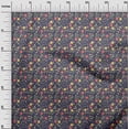 thumbnail image 3 of oneOone Cotton Poplin Violet Fabric Asian Retro Floral Sewing Craft Projects Fabric Prints By Yard 42 Inch Wide, 3 of 4