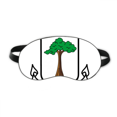 thumbnail image 1 of Equatorial Guinea National Emblem Sleep Eye Shield Soft Night Blindfold Shade Cover, 1 of 4