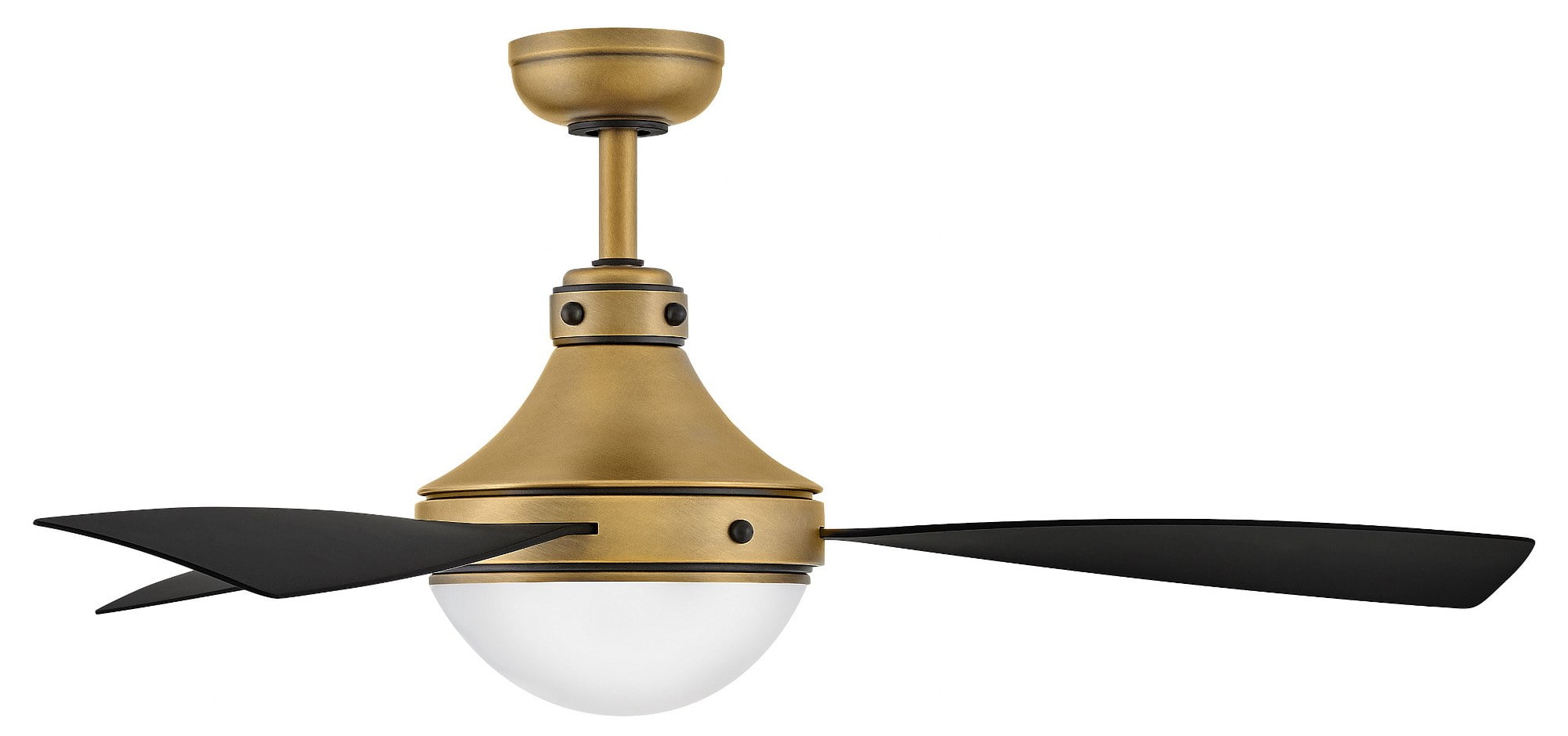 Hinkley Lighting - Oliver - 3 Blade Ceiling Fan with Light Kit In Traditional
