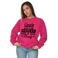 thumbnail image 4 of Nothing Like Southern Girl Country Women Crewneck Sweatshirt Brisco Brands S, 4 of 6