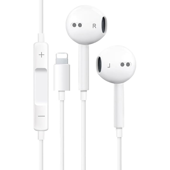 Auriculares con cable SUPVOL Lightning con control remoto para iPhone