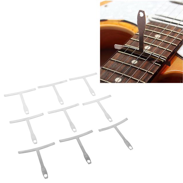 Règle de Guitare, Jauge de Rondelle de Guitare en Acier Inoxydable Prévention de la Rouille Polyvalent Facile à Utiliser pour l'Entretien