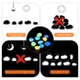 thumbnail image 6 of Uxcell 600Pack Glow Rocks 13-17mm Decoration Pebbles Luminous Stones Decor Multicolored, 6 of 6