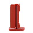 thumbnail image 4 of 1409910255, ABS Plastic Dipstick Tube Lock Pin 0.39in Thick 1.10in Long Red  For Car, 4 of 8