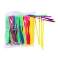 thumbnail image 2 of 100pcs Plastic Propeller Outdoor Toy Children Kids Gift Flying, 2 of 8