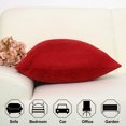 thumbnail image 2 of Unique Bargains Soft Corduroy Corn Striped Decorative Throw Pillow Cover, 2 of 9