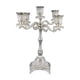 thumbnail image 1 of Candelabro de 5 brazos para centro de mesa de club, candelabro para fiesta Plata, 1 of 9