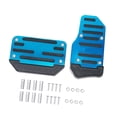 thumbnail image 3 of jinwen 2 Pieces Brake Pedal Covers Set Auto Interior Accessories Automotive Generic Blue, 3 of 9