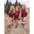 thumbnail image 2 of Douhoow 0-4Y Christmas Baby Girls Boys Sweatshirt Xmas Letter Printed Long Sleeve Pullover Tops, 2 of 9