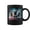 Black, variant on Pugs In Space With Donuts Cute Pug Boys Girls Coffee Mugs