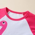 thumbnail image 5 of Esaierr Baby Toddler Girls Sweatshirt Clothes 2PCS Outfit,Cotton Dinosaur Print Pullover Sweatsuit Flared Pants Set Spring Autumn Tracksuit Casual Clothing for 9 Months-5 Years, 5 of 8