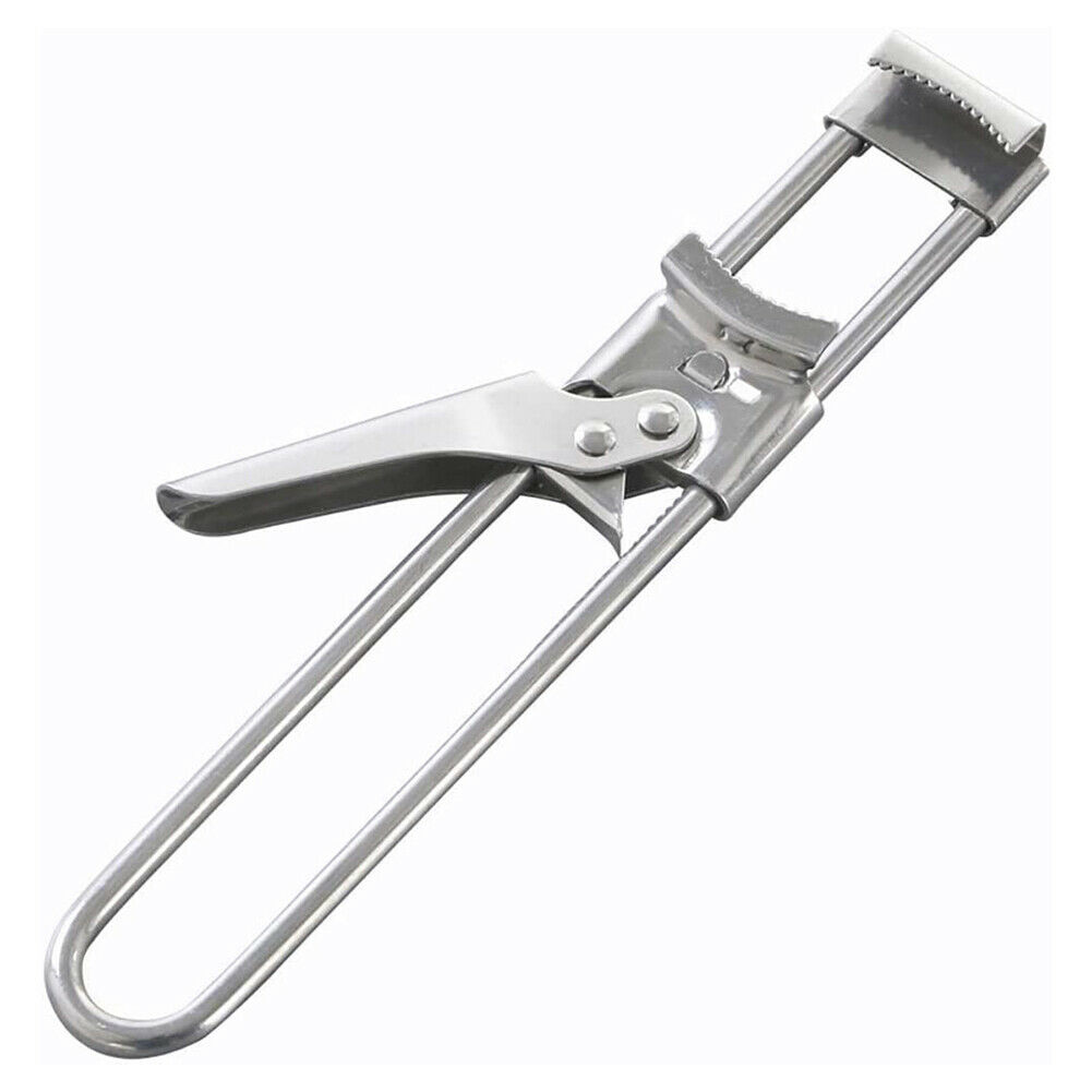 Adjustable Multifunctional Stainless Steel Can Opener Jar Lid Gripper Kitchen