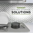 Cuisinart 18US6251GRAY Dish Drying Mat with Rack (Gray)