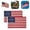 2pc3 3x5 Ft, variant on 250 Flag 3x5 FT Outdoor - USA Embroidered American Flag, Heavy Duty Founding Fathers 4th of July Decor,2pcs