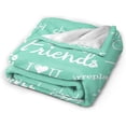 thumbnail image 4 of Blanket Birthday Gifts With Loving Messages, Friends Blanket For Best Friend, 4 of 8