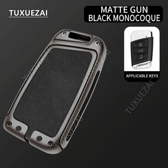 Zinc alloy Smart 3 Button Car Key Case Cover Bag For VW Volkseagen C Key Case Passat B8 Magotan Shell