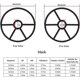 thumbnail image 2 of Pool Sand Filter Valve Gasket - 4-5 Way Seal, 1.5-2 Inch, 2 of 3