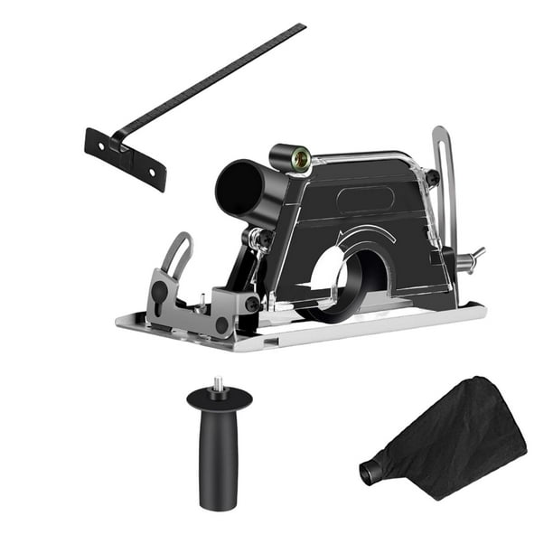Soporte de amoladora DIY profundidad ajustable 0-40mm ángel ajustable multifuncional 0-45 degree soporte de abrazadera de fijación para carpintería kusrkot Soporte de corte de ángulo