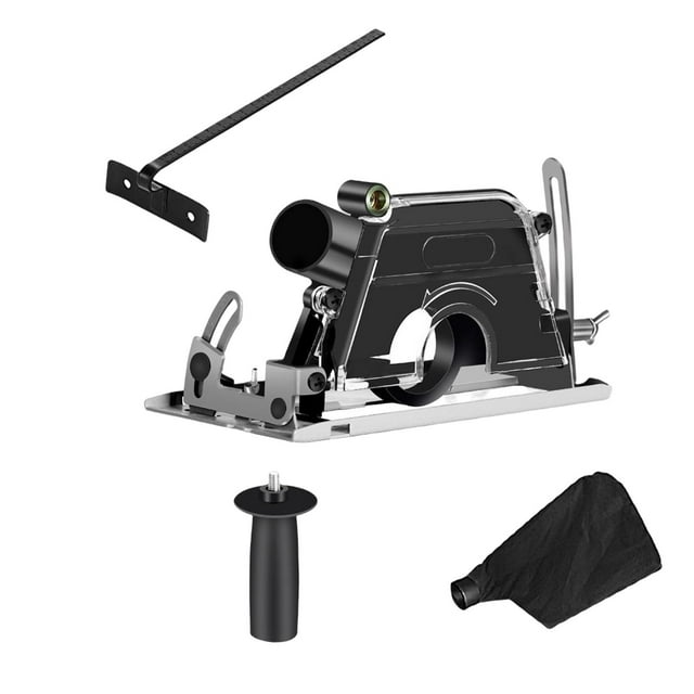 Soporte de amoladora DIY profundidad ajustable 0-40mm ángel ajustable multifuncional 0-45 degree soporte de abrazadera de fijación para carpintería shamjiam Soporte de corte de ángulo