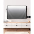 thumbnail image 3 of Outdoor TV Cover 30 to 32 Inch Weatherproof, Grey White Gradient Waterproof TV Screen Protector for Outside Decor with Zipper and Pocket 30"L x 19"H&nbsp; , Abstract Watercolor, 3 of 7