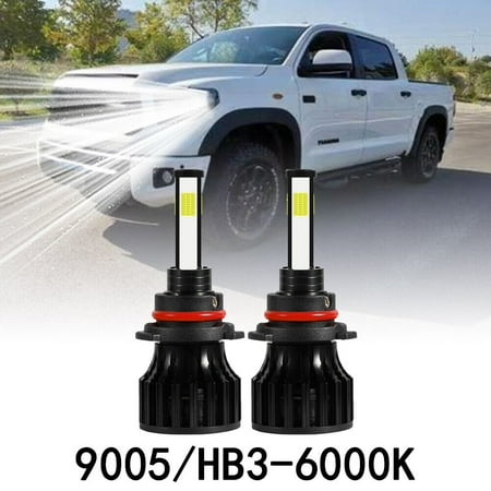 2x ViSVIC 9005 HB3 LED Headlight Kit High Beam For Jeep Grand Cherokee 1999-2015