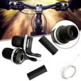 thumbnail image 3 of 1 par de palancas de cambio de 3X7 Bike Twist Shifter Set Cycle Palanca izquierda/derecha, 3 of 9