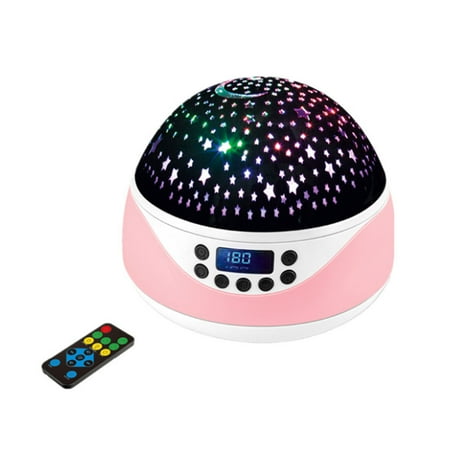 

Remote Control LED Music Night Light Projector Rotating Star Light Sleep Romantic USB Projection Lamp Atmosphere Lamp for Kid Presents