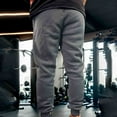 thumbnail image 6 of Htigea Clearance Men's Sweatpants with Zipper Pockets,Soft Stretch Joggers Pants for Men,Casual Athletic Workout Pants for Running Dark Gray,L, 6 of 6