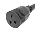 thumbnail image 3 of Parkworld 886313 Dryer 10-50 Plug Male to Kitchen 6-20 Receptacle T-Blade (6-15R) Female Adapter Cord (3FT), 3 of 3