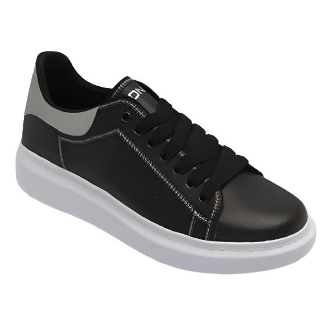 OZONO 6233-01 NEGRO PLATA CASUAL