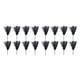 thumbnail image 4 of Cateissary 8 pack/lote Cualquier espacio Hierbas pomposas artificiales altas Decoración llamativa Seda elegante Bajo mantenimiento negro > 45 negro >45cm 2Conjunto, 4 of 6
