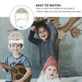 thumbnail image 4 of Miangastore Child Ear Protection Lovely Child Cotton Hat Pattern Winter Kid Hat, 4 of 8
