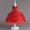 Red, variant on TAGOLD Girls Party Dress, Children Baby Girls Middle-aged Children's Sleeveless Embroidery Mesh Dress Gauze Dress Princess Dress