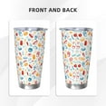 thumbnail image 3 of Goofa Fast Food 2 for 20 oz Skinny Tumbler Stainless Steel Coffee Mug Slim Vacuum Insulated Travel Cup Car Cup-Without Straw, 3 of 8