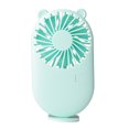 thumbnail image 3 of kurtrusly Mini Fan USB Rechargable Cooling Fan Handheld Portable Low Noize Green-Bear, 3 of 9