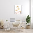 thumbnail image 2 of Stupell Industries Tall Flamingoes Golden Palm Trees over White Graphic Art White Framed Art Print Wall Art, 24x30, by Ziwei Li, 2 of 8
