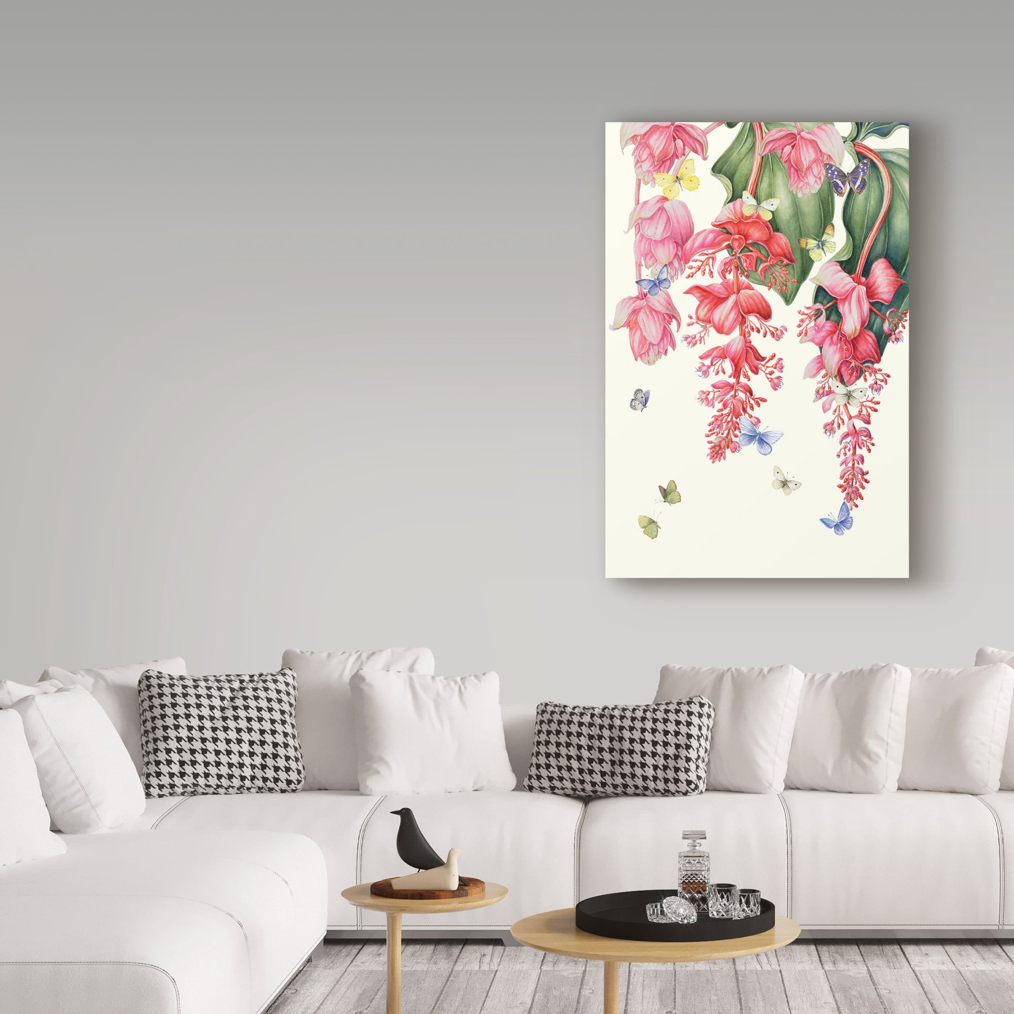 Trademark Fine Art 'Medinilla' Canvas Art by Janneke Brinkman-Salentijn