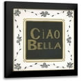 thumbnail image 1 of Shamp, Cindy 20x20 Black Modern Framed Museum Art Print Titled - Ciao Bella, 1 of 5