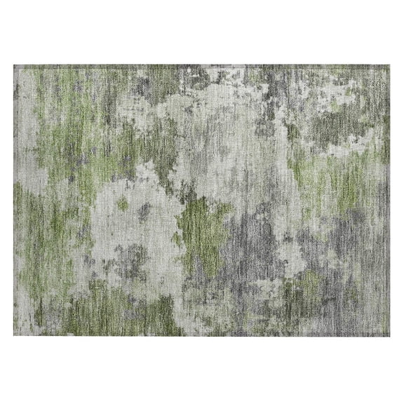 Dalyn Rugs Machine Washable Indoor/Outdoor Chantille ACN2144 Olive 1'8" x 2'6" Rug