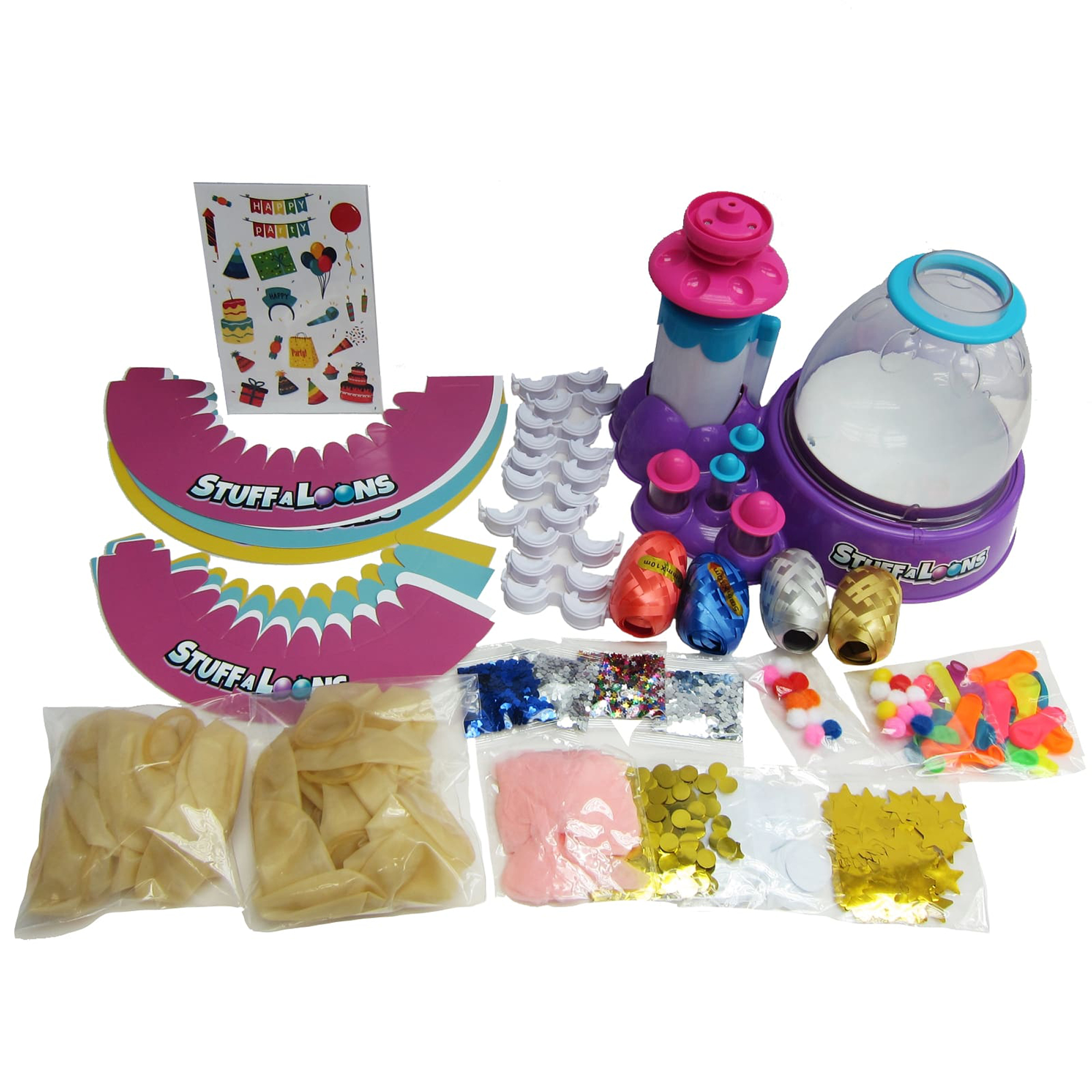 Stuff A Loons - Kit Deluxe Per Fabbricare Palloncini Imbottiti Per Feste E Compleanni