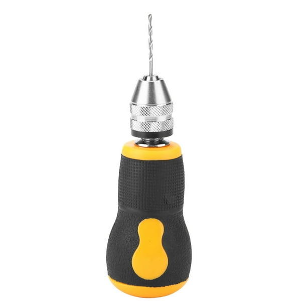 Micro Hand Drill Portable Drill Non slip Lightweight For Wooden Drilling Plastic Drilling