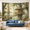 B, variant on XaaKee Tapestry For Bedroom, Grand Arched Forest And Lanterns, High-Quality Polyester Wall Tapestry, 60x40Inch