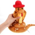 thumbnail image 4 of UPGRATOR Figurines de Serpent en Peluche Rouges pour Accessoire de Scène et Usage en Festival 1 Ensemble, 4 of 4