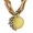 White, variant on Soumake Bohemian Women Rhinestone Inlaid Peacock Round Faux Opal Pendant Necklace Gift Fashion