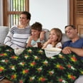 thumbnail image 2 of Kainsy Throw Blanket Hawaiian Flower Flannel Fleece Blanket, Comfy Throw Blanket Lightweight Hawaiian Flower Blanket for Bed, Soft Fluffy Blanket for Aldults Women Men Valentines Day Gifts(40"x50"), 2 of 7