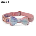 thumbnail image 2 of Collar de perro Tie Dye, juego divertido de correa para perros pequeños, medianos y grandes, collares Tie Dye, 2 of 5